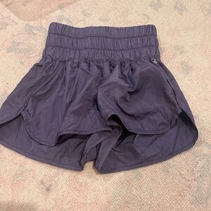 Women's Stylish Purple Athletic Shorts